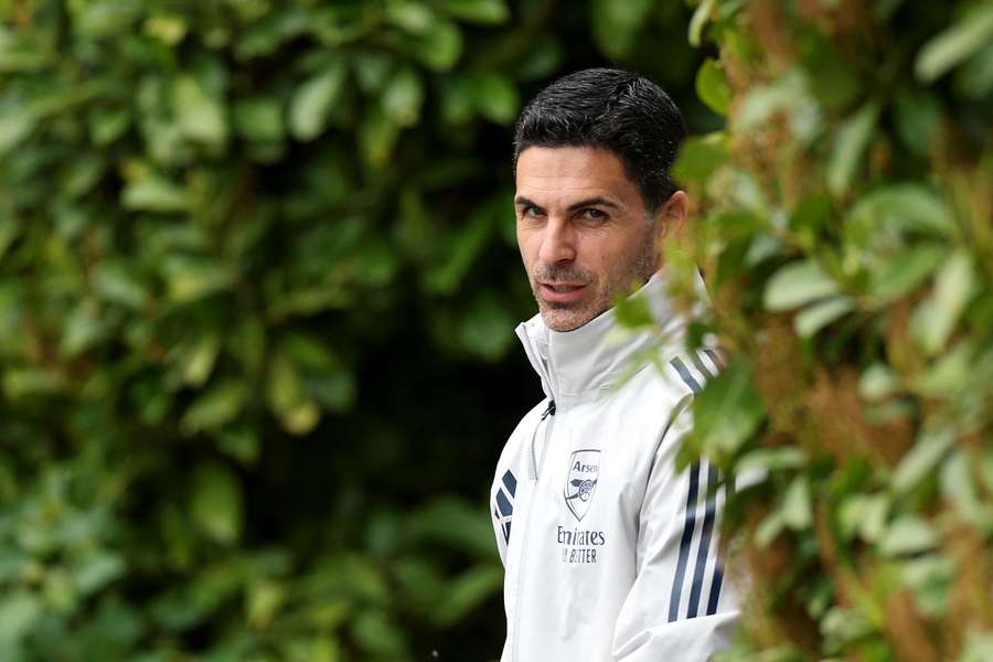 Mikel Arteta says he "can't wait" for the game