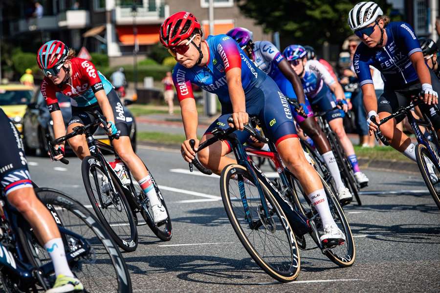 Mylene de Zoete sprint op ronde van Chongming in China naar eerste profzege