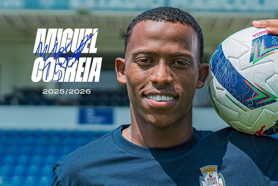 Miguel Correia chega do Grémio Anápolis