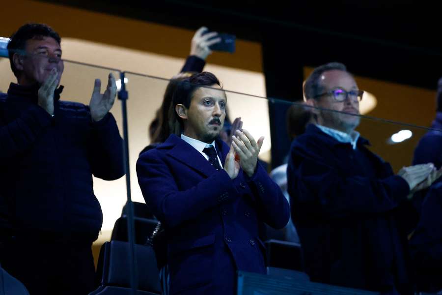 Pablo Longoria at Stade de Velodrome