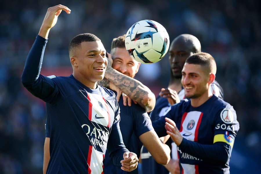 Mbappe otworzył wynik meczu z Auxerre