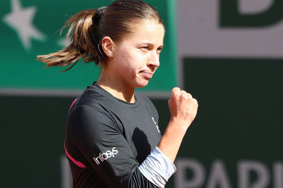 Maja Chwalińska podczas French Open