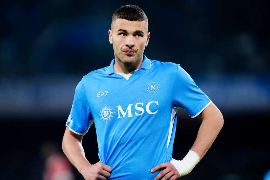 Alessandro Buongiorno durante Napoli-Milan