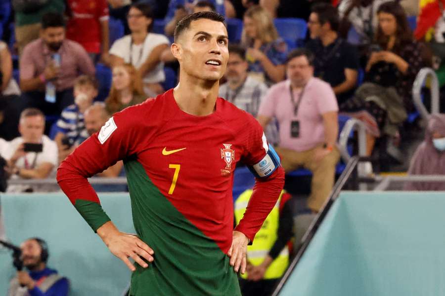 Ronaldo showed no signs of strain from the bitter end to his time at Old Trafford