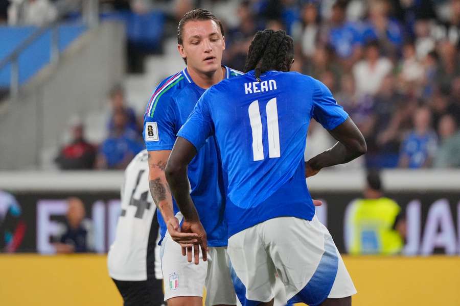 La coppia d'attacco azzurra