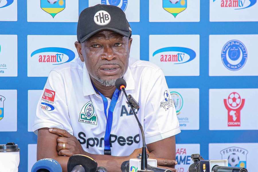 Gor Mahia head coach Charles Akonnor Gor Mahia head coach Charles Akonnor