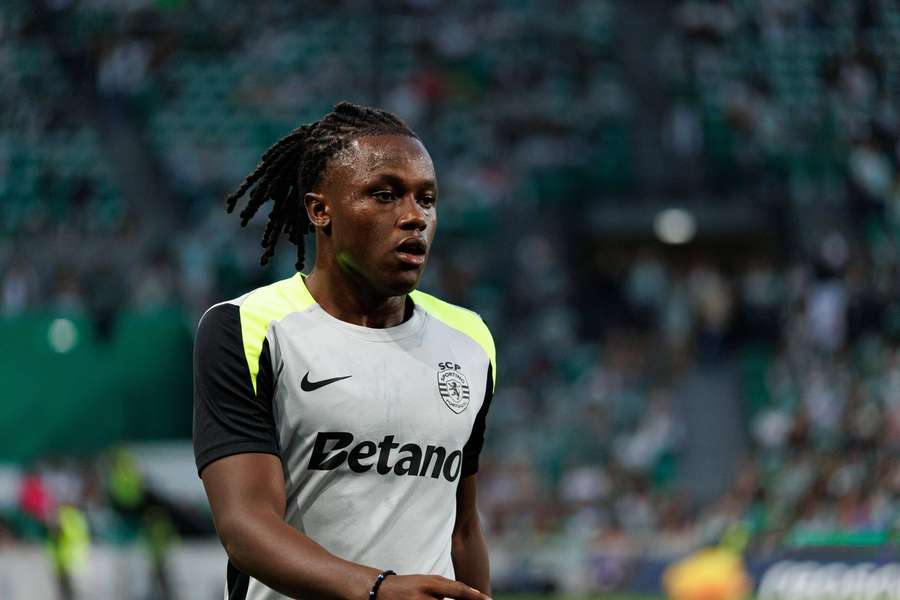 Geovany Quenda, extremo do Sporting