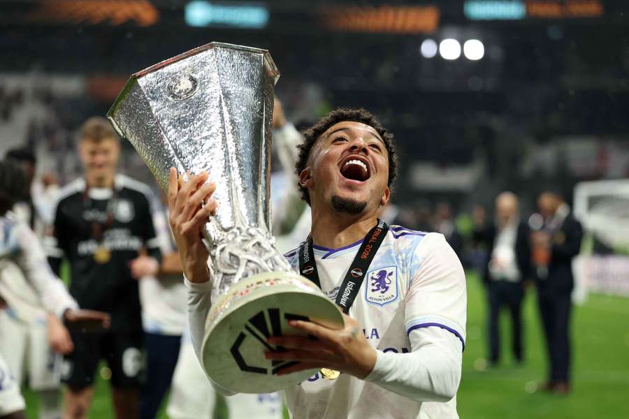 Jadon Sancho, con la Europa League de 2026