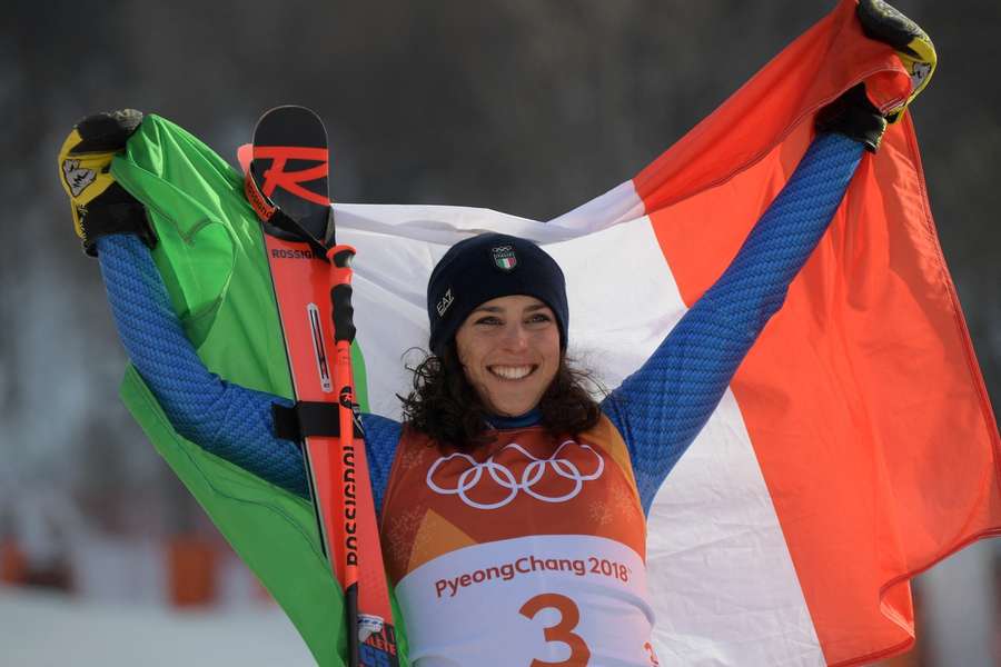 Federica Brignone wird eine der Fahnenträger sein Federica Brignone wird eine der Fahnenträger sein