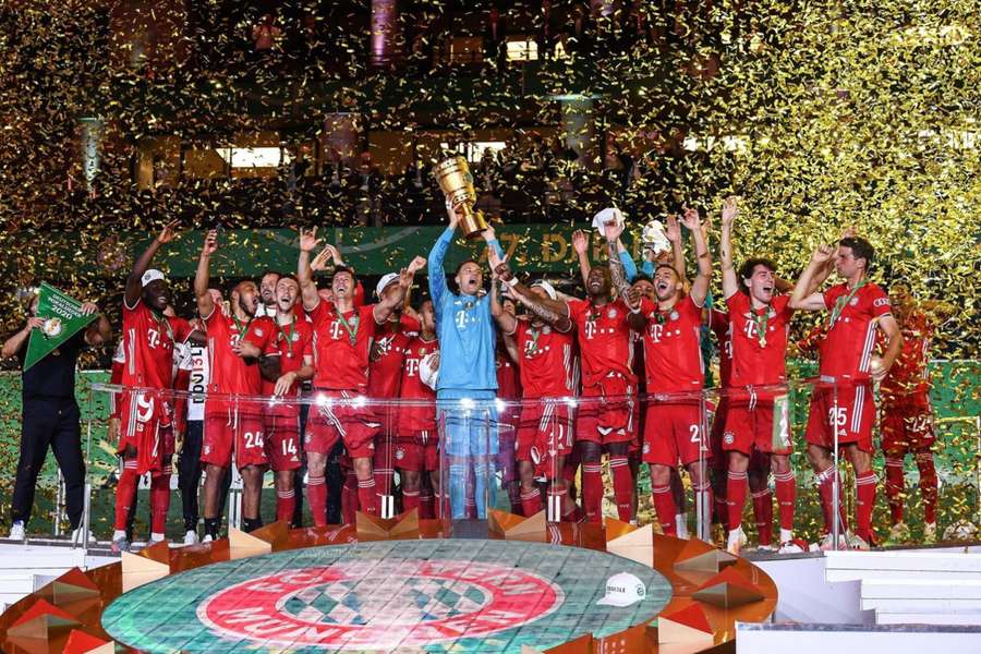 El Bayern levanta la DFB Pokal en 2020