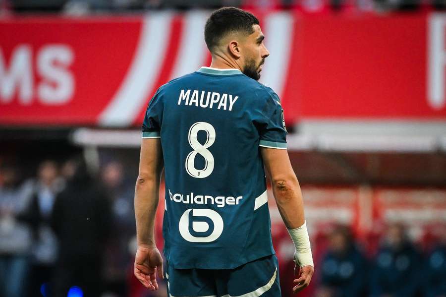 Neal Maupay est absent du groupe de l'OM.