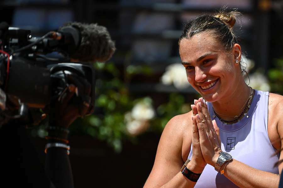 Aryna Sabalenka ce vendredi.
