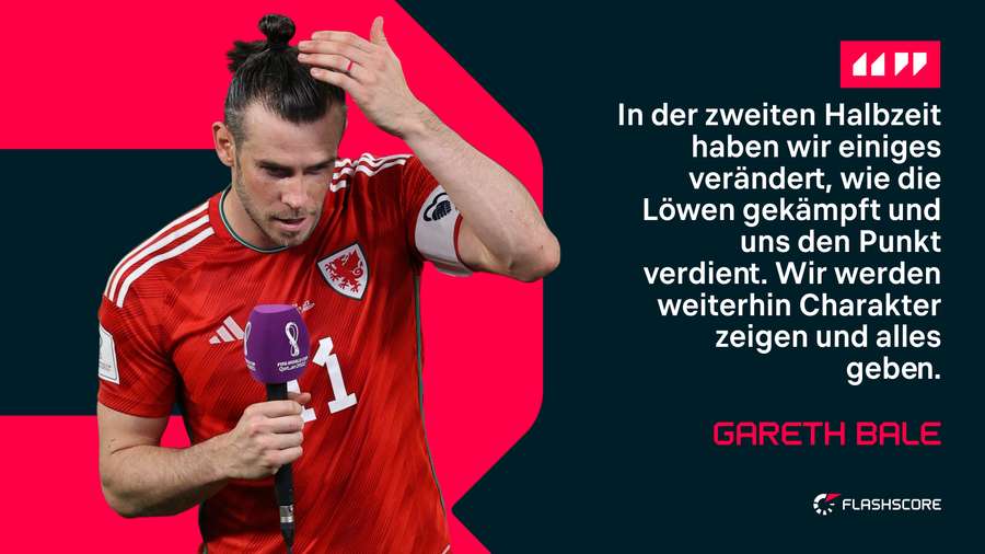 Gareth Bale war nach Abpfiff zufrieden.