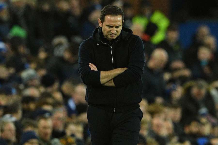 Frank Lampard ce 3 janvier lors du match face à Brighton.