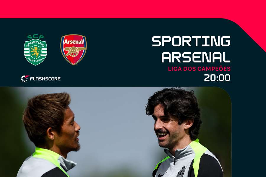 Sporting prepara receção ao Arsenal