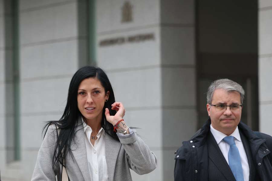 Jenni Hermoso erschien am Dienstag in Madrid vor Gericht. 