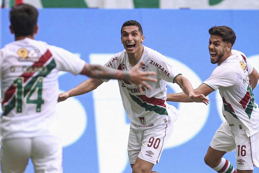 Kevin Serna fez o gol do alívio do Fluminense