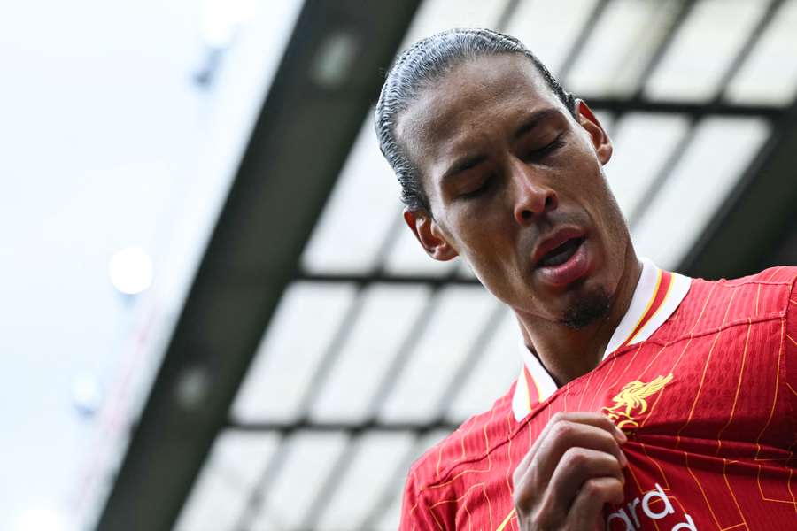 Van Dijk marcou o golo da vitória do Liverpool contra o West Ham
