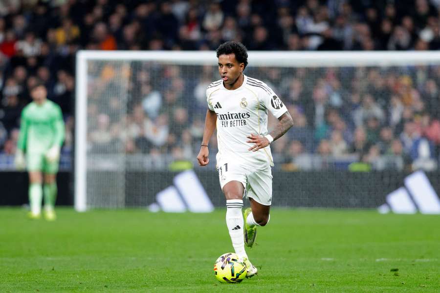 Rodrygo avec le Real Madrid.
