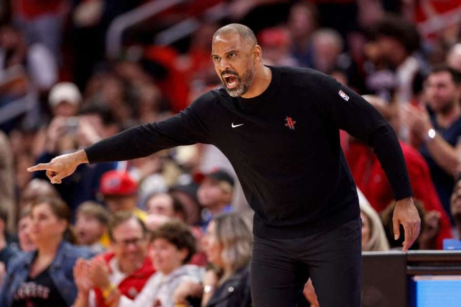 Houston Rockets head coach Ime Udoka was not on his best behaviour on Tuesday.