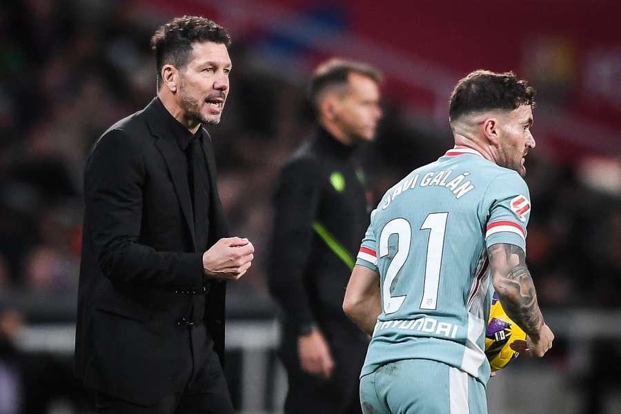 Simeone está tirando o máximo de proveito dos seus jogadores