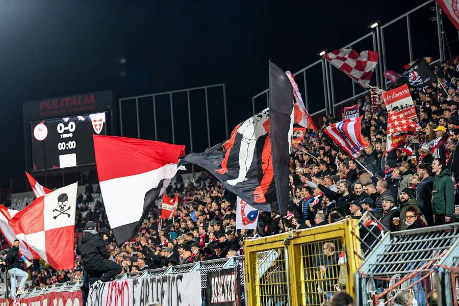 La curva del Vicenza