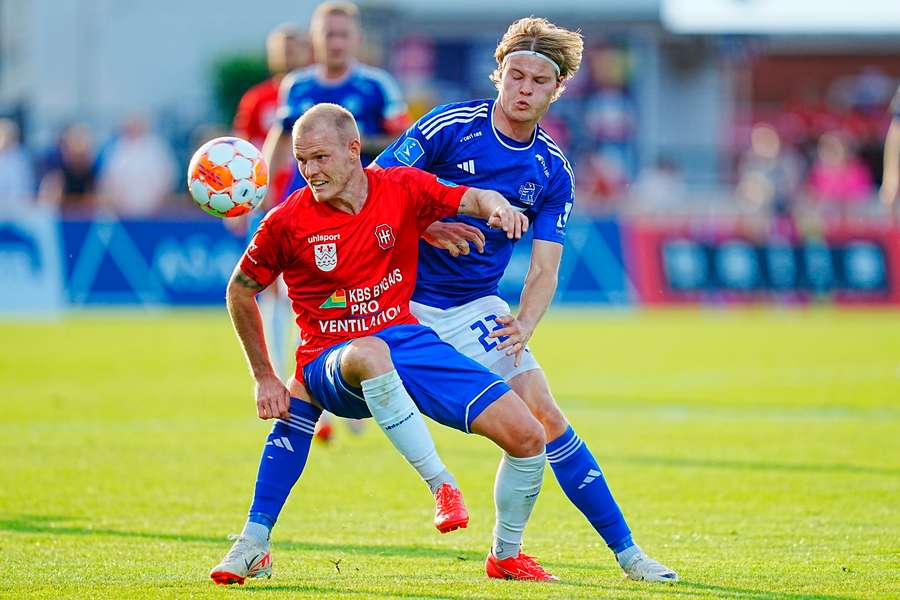 Formstærke Lyngby snupper snæver sejr over hårdt kæmpende Hvidovre