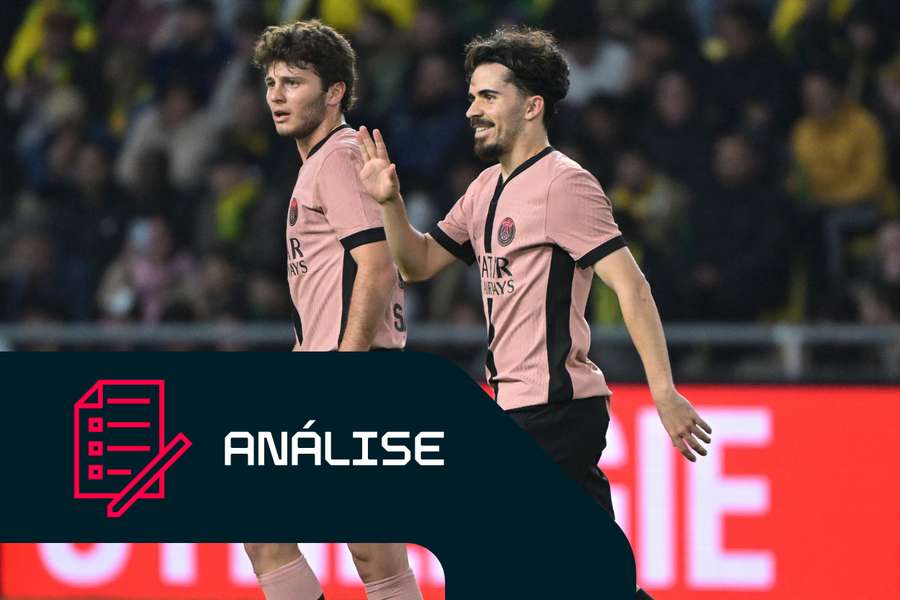 Vitinha brilhou no último jogo do Paris SG