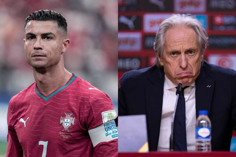 Cristiano Ronaldo și Jorge Jesus Cristiano Ronaldo și Jorge Jesus