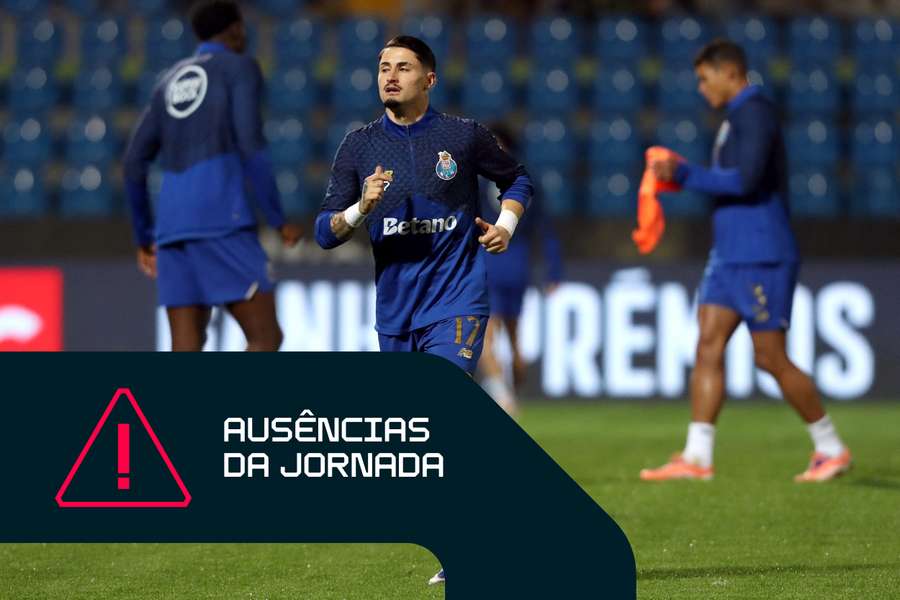 Borja Sainz é baixa de última hora no FC Porto