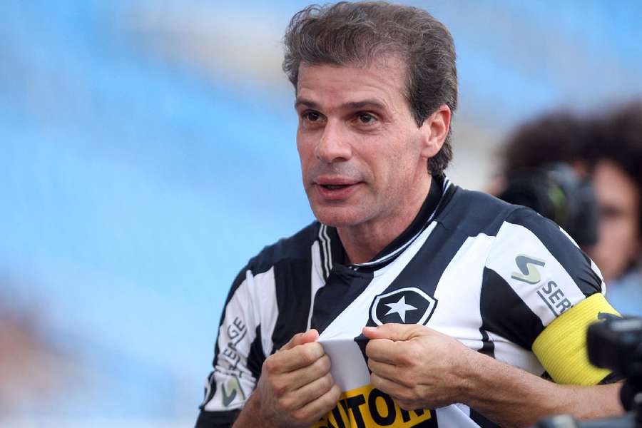 Túlio Maravilha, l'idole de Botafogo lorsqu'il a remporté le Brasileirão en 1995