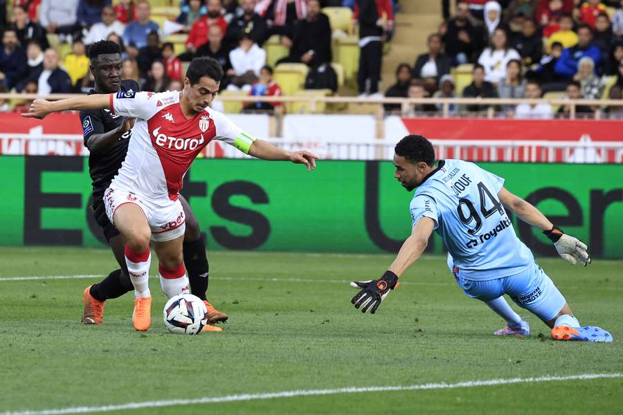 Yehvann Diouf contre Monaco, le week-end dernier.