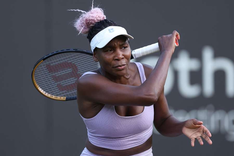 Venus Williams lost to Jelena Ostapenko in Birmingham