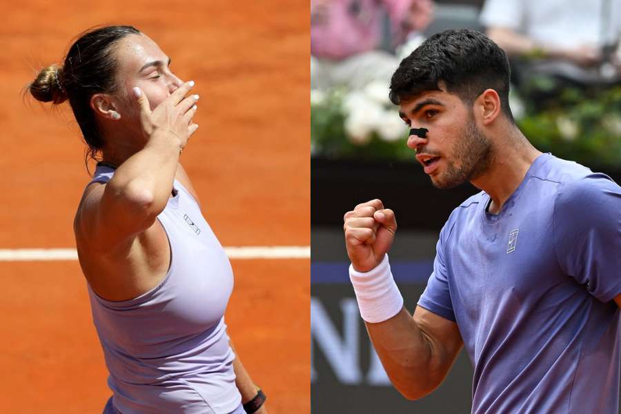 Alcaraz și Sabalenka obțin victorii clare în turul 2 al competiției de la Roma