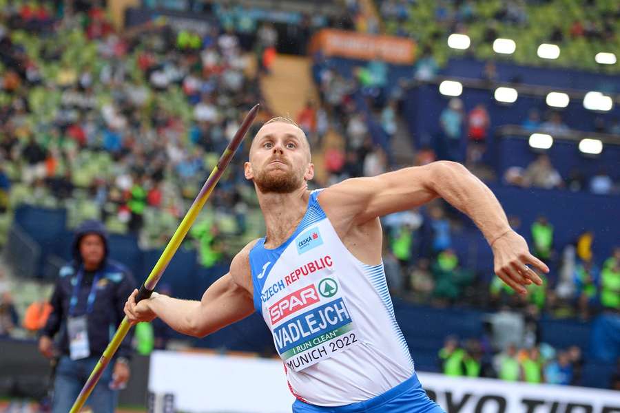 Jakub Vadlejch získal v Mnichově stříbrnou medaili.