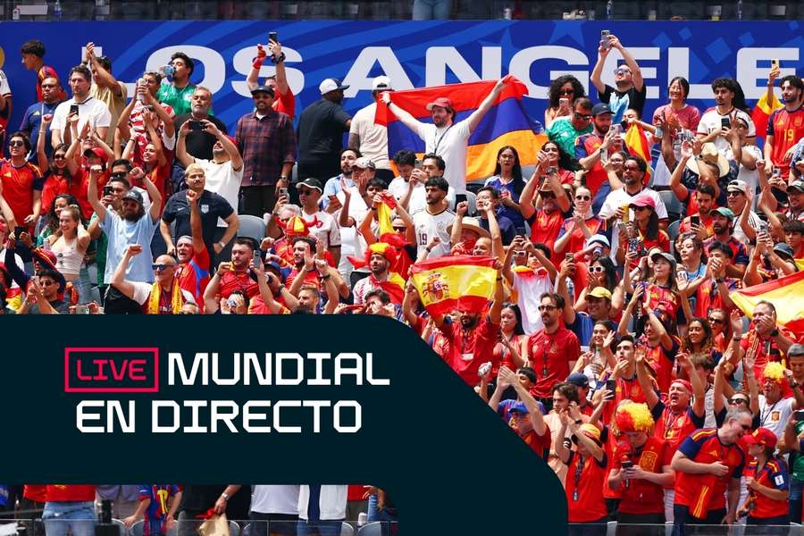 La afición española celebra el pase a semifinales