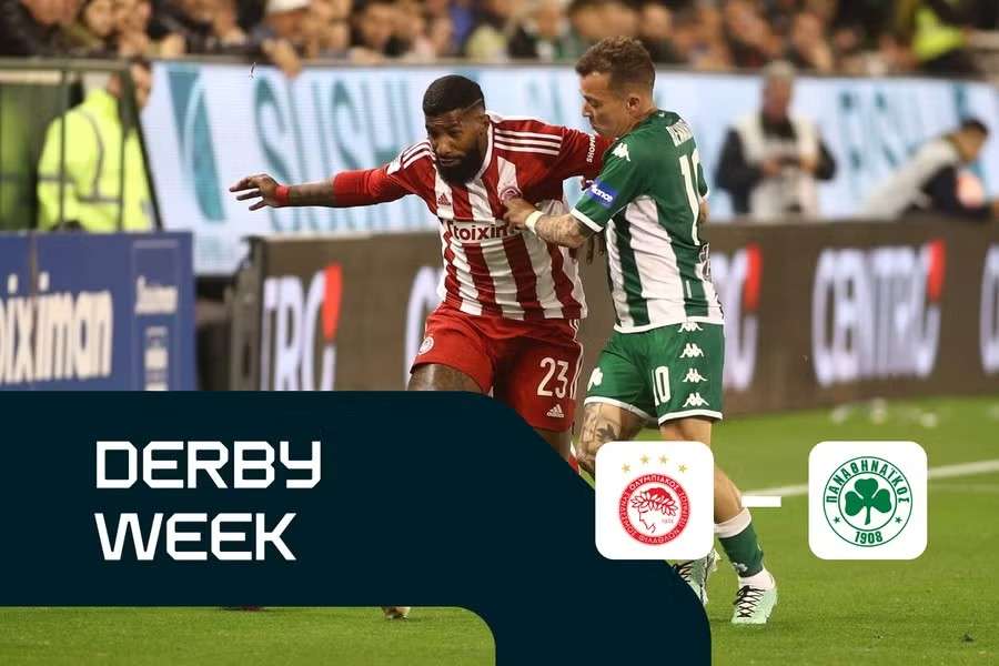 De derby tussen Olympiakos en Panathinaikos staat op het programma