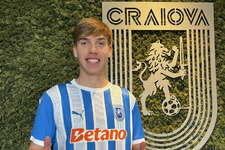 Marcus Păcurar, primul transfer al iernii pentru Universitatea Craiova