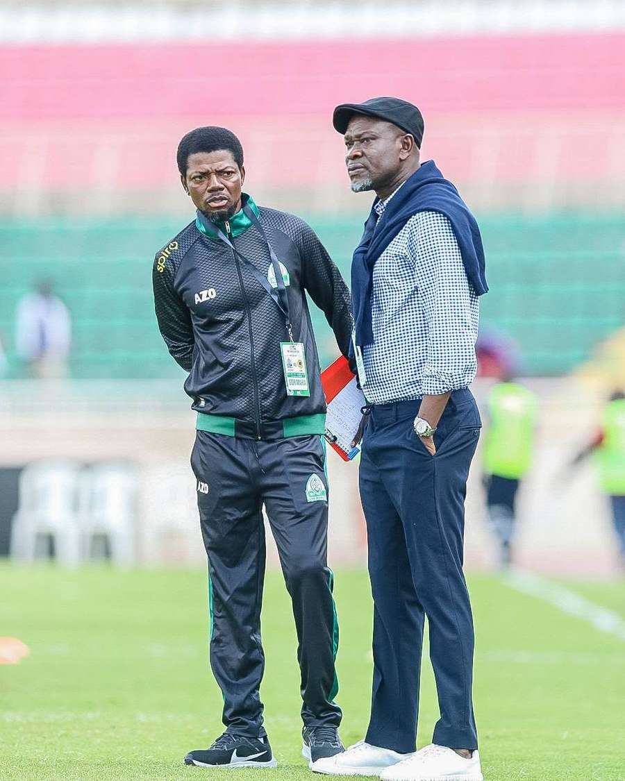 Gor Mahia coach Charles Akonnor Gor Mahia coach Charles Akonnor