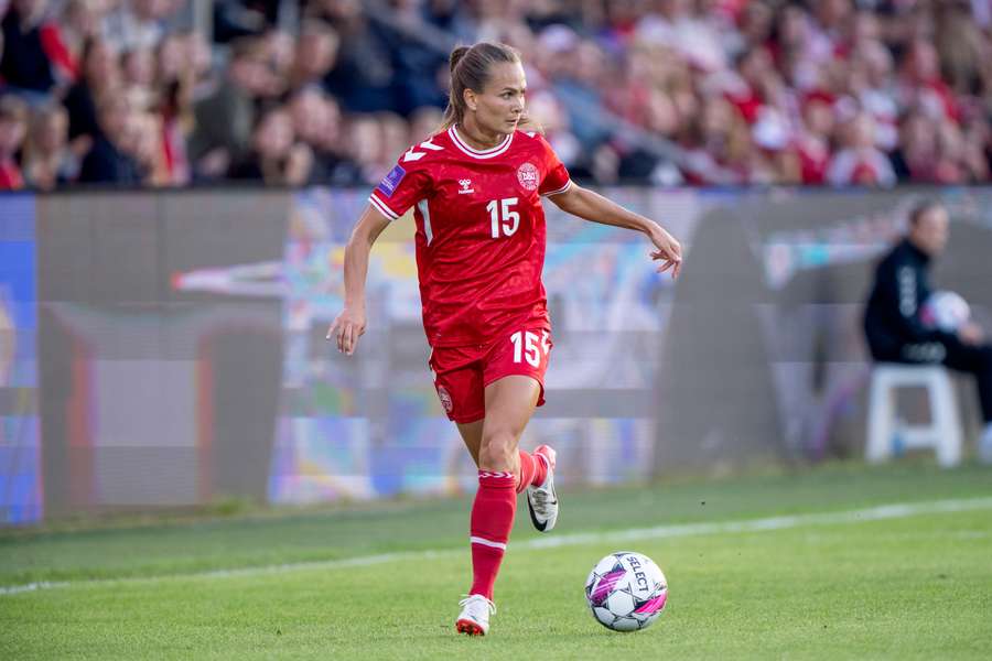 Frederikke Thøgersen i kamp for Danmark