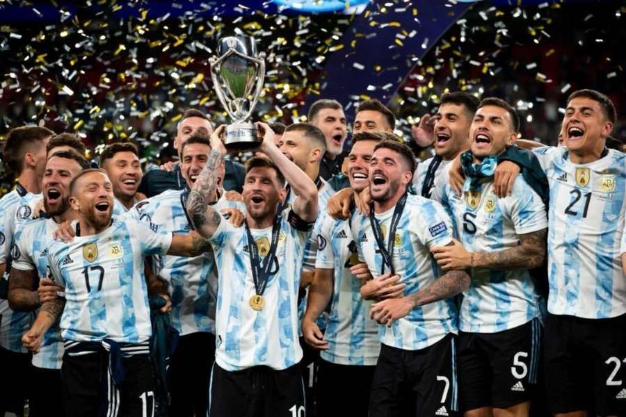 Argentina sărbătorește victoria în Copa America