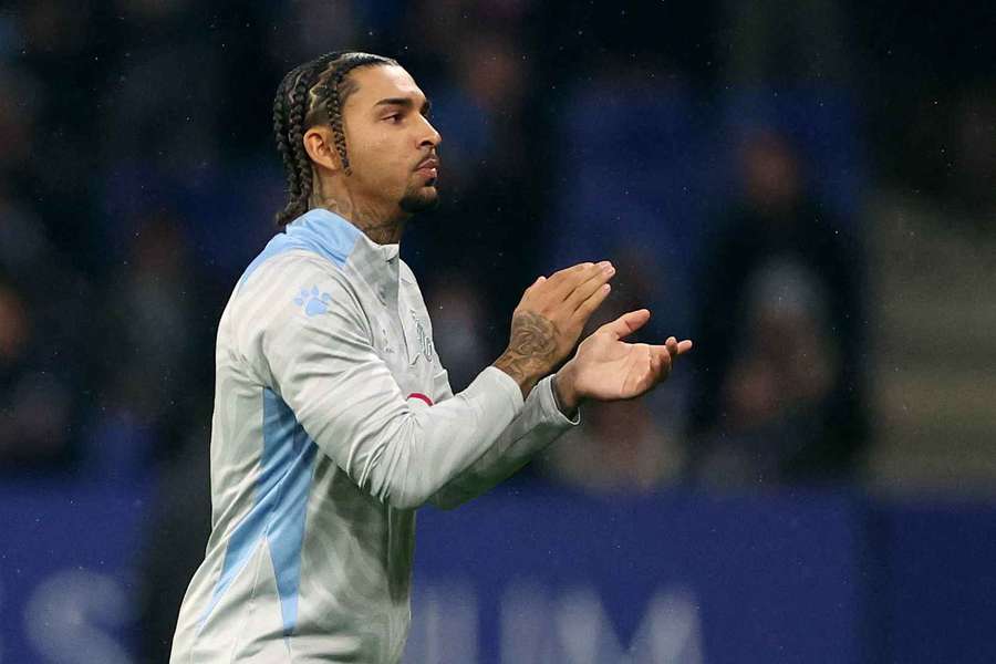 Dolan, en un calentamiento del Espanyol