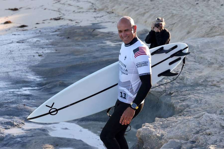 Slater à Perth en Australie le 16 avril.