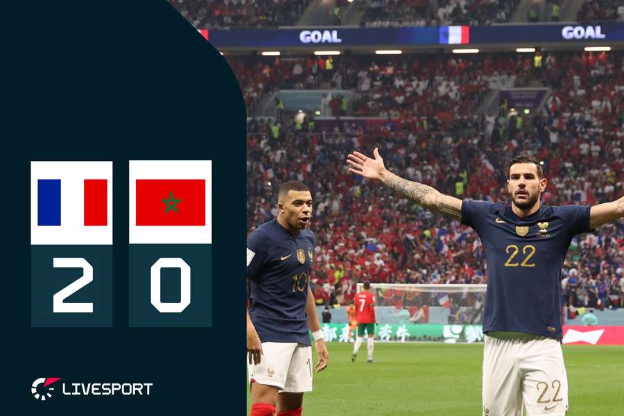 Francie – Maroko 2:0. Outsider bojoval, ale finále vystřelili Hernández a Kolo Muani