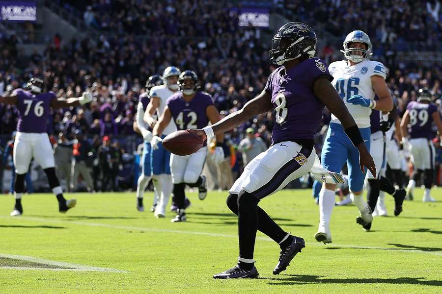 De Ravens maakten een statement tegen de Lions De Ravens maakten een statement tegen de Lions