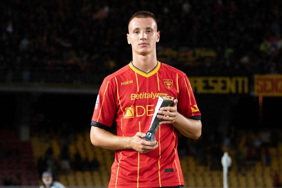 Camarda col premio di MVP
