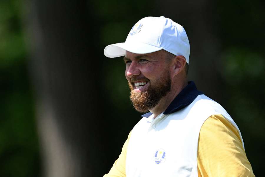 Shane Lowry in good spirits 