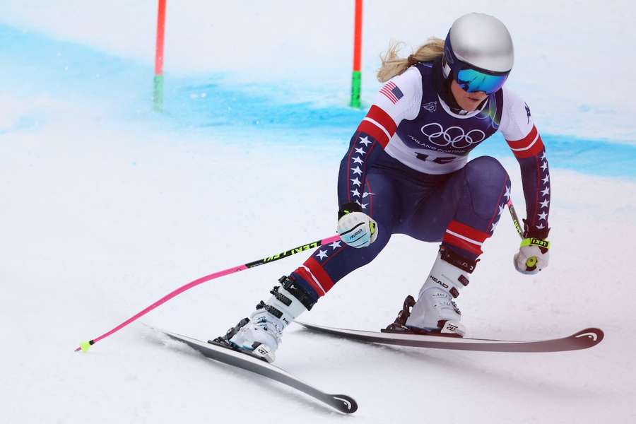 Lindsey Vonn ist bei der Abfahrt in Cortina gestürzt.