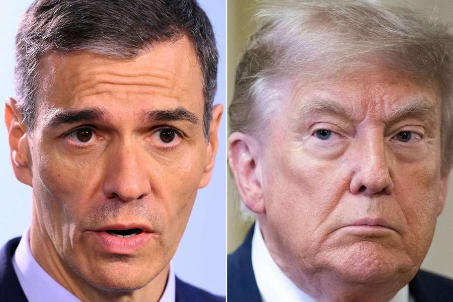 Sánchez e Trump marcam presença na final