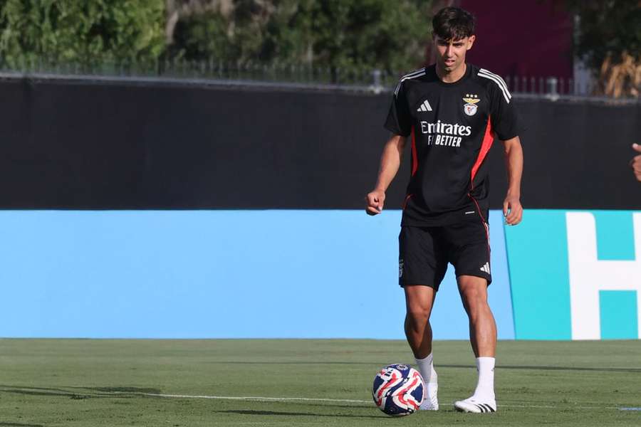 Nuno Félix, médio do Benfica